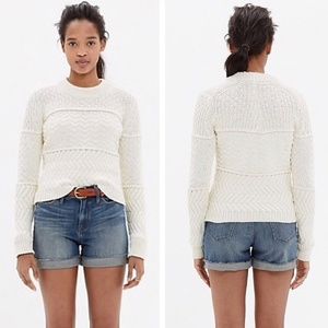 Madewell Raw Edge Denim Boy Short